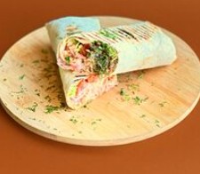Острая арабская шаурма с курицей