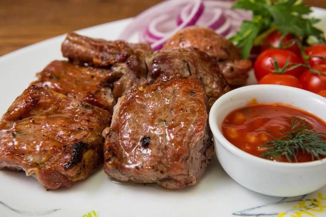 Шашлык из филе свинины (шея)