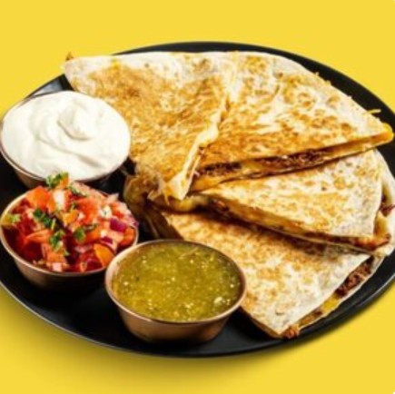 Кесадилья с курицей