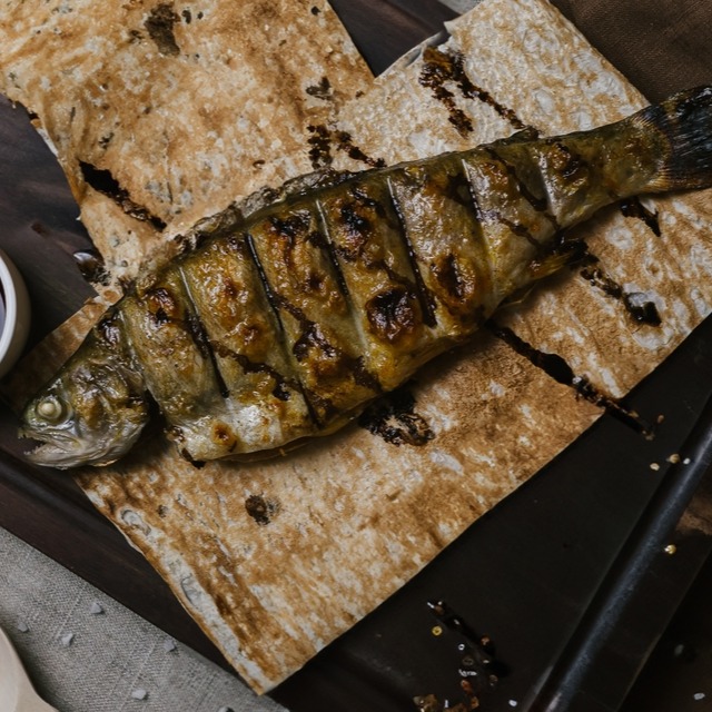 Шашлык из форели