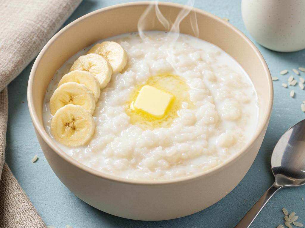 Каша рисовая на молоке