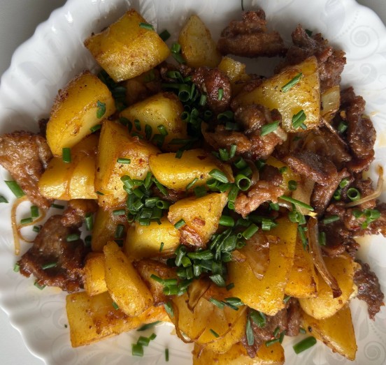 Говядина с картофелем