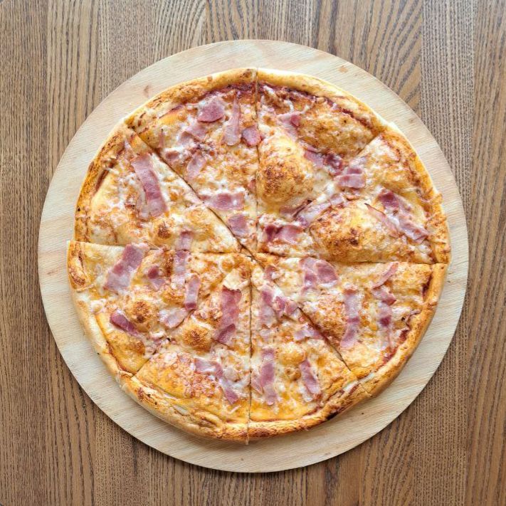 Карбонара пицца диаметр 30см