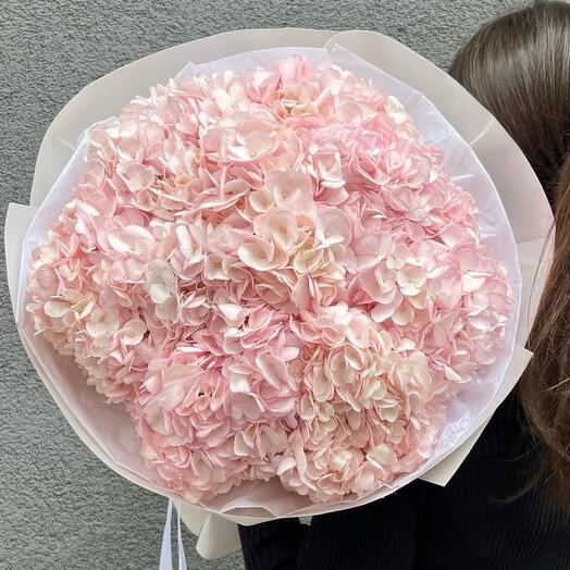 Букет из 7 гортензий