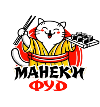 Манеки Фуд - логотип