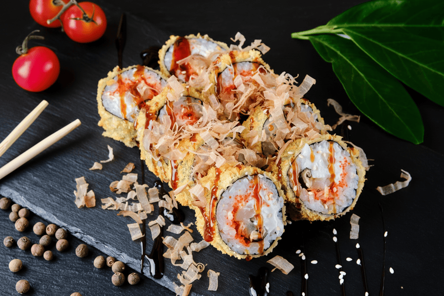 Окунь темпура