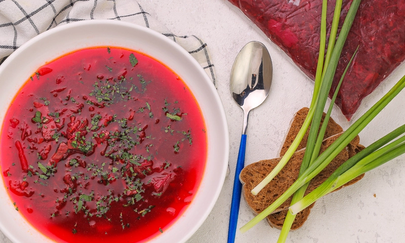 Борщ (овощной) (заморозка)