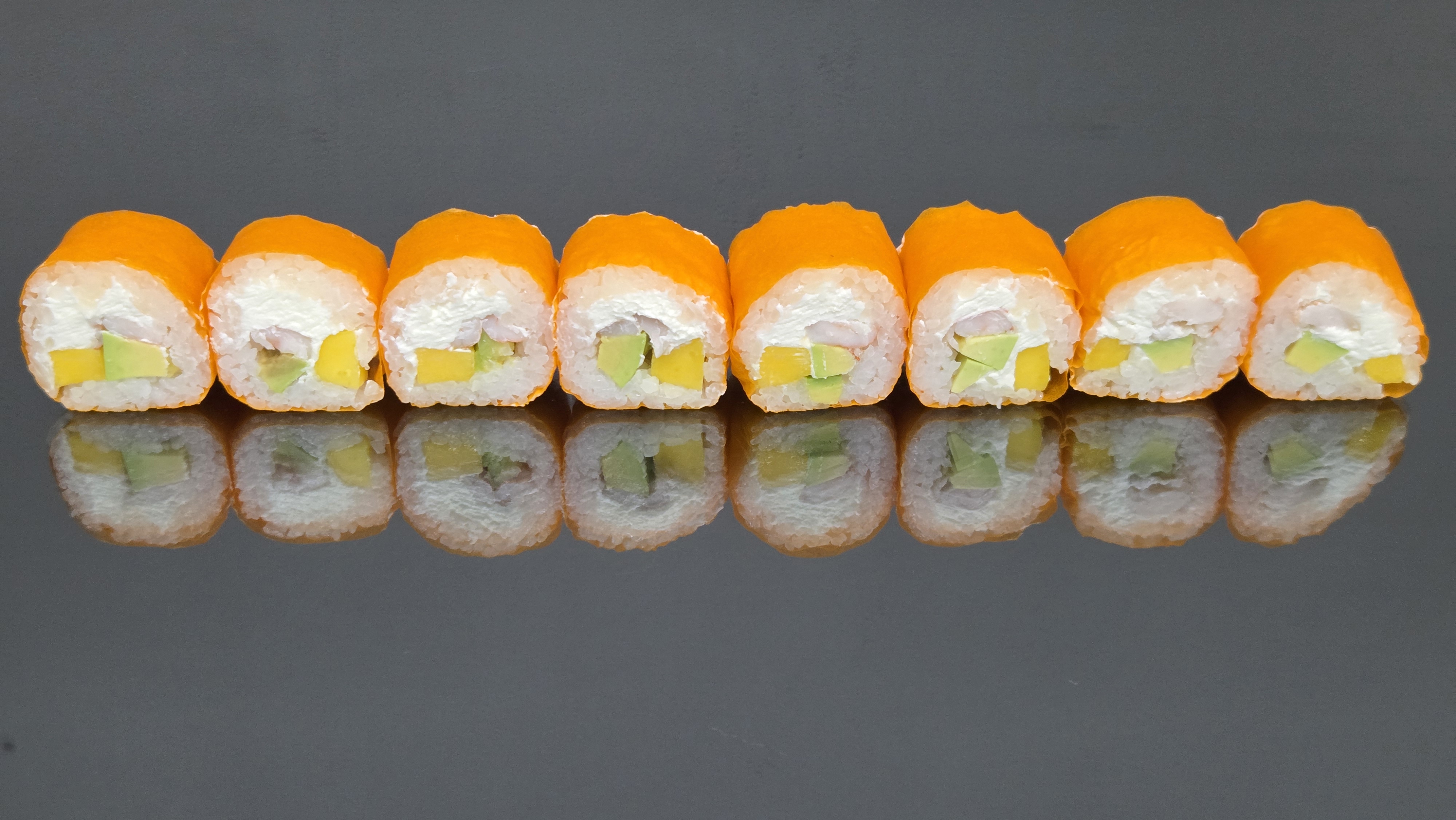 Сакура с креветкой