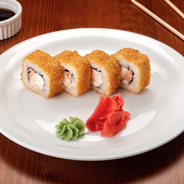 Темпура с лососем 8шт.