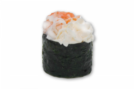 Гункан с креветкой и сыром