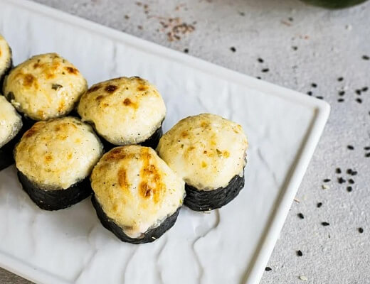 Запеченный Цезарь с курицей
