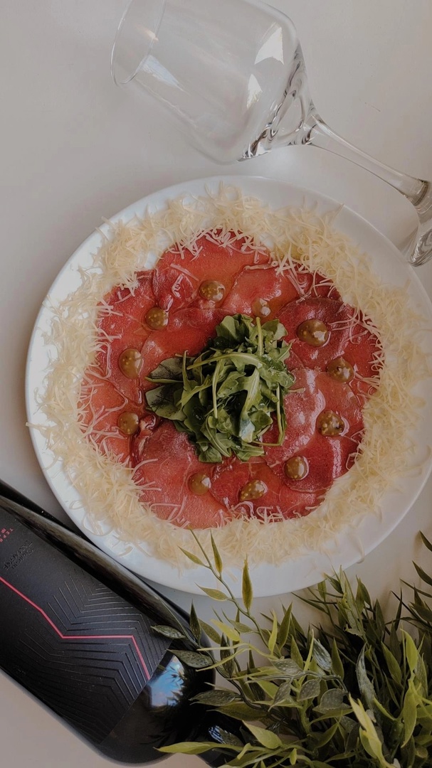 Карпаччо из говядины