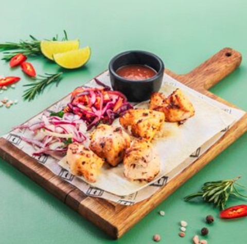 Шашлык из куриного бедра