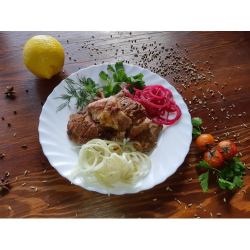 Шашлык из свиной шеи
