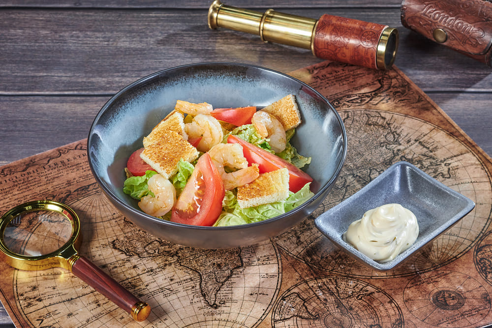 Салат Итальянский с креветкой