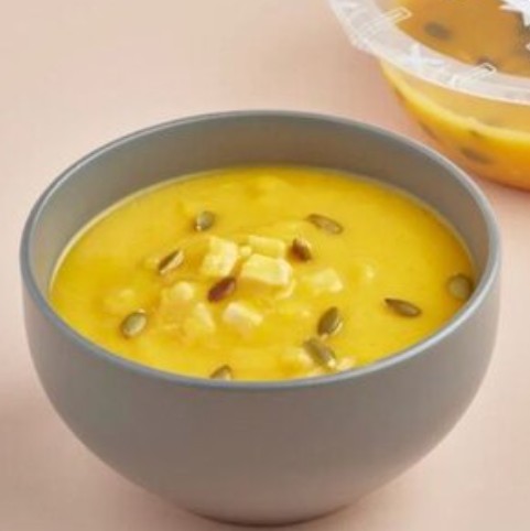 Крем-суп тыквенный с куриной грудкой