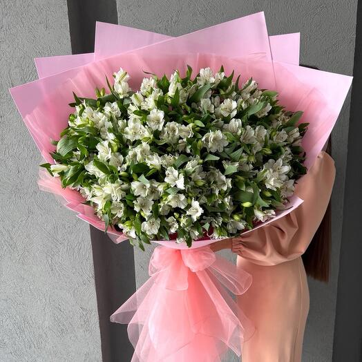 51 альстромерия букет гигант