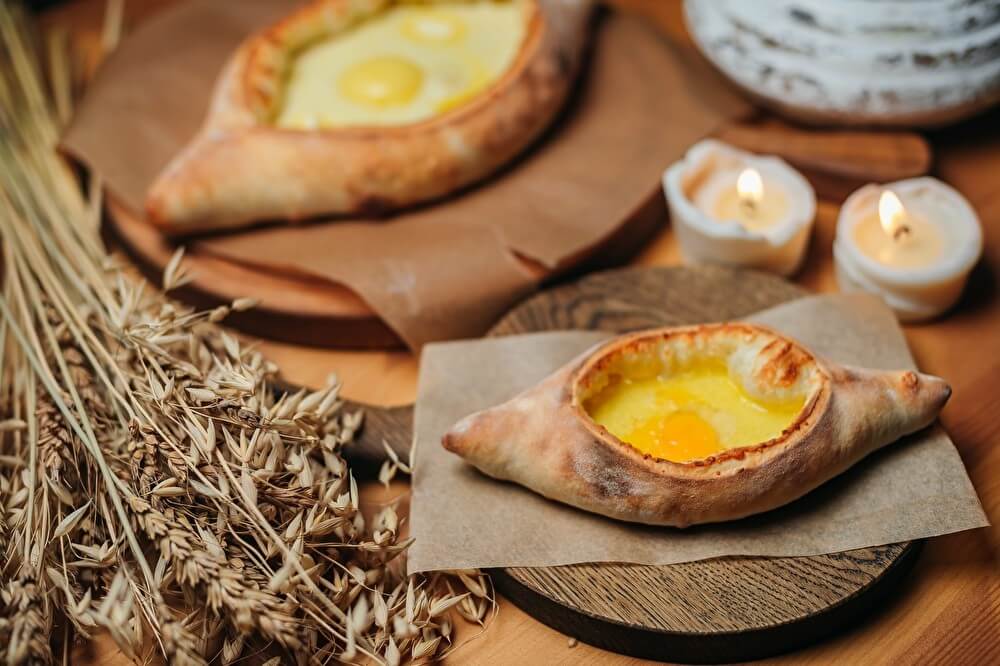 Mini хачапури по-аджарски