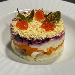 Салат сельдь под шубой