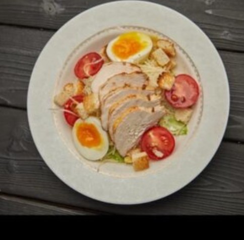 Цезарь с курицей