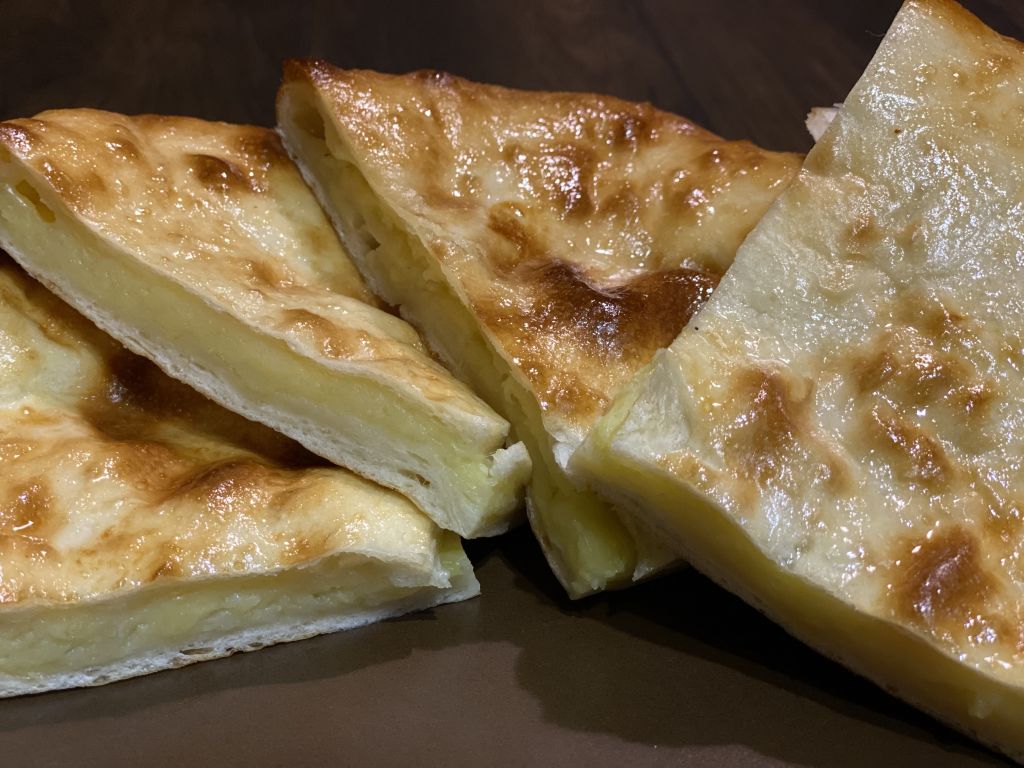 Пирог с картофелем и сыром