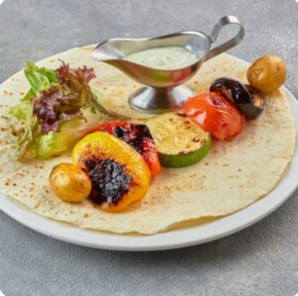 Овощи на мангале