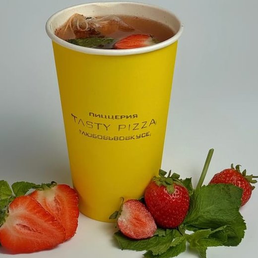 Чай Клубника-ревень