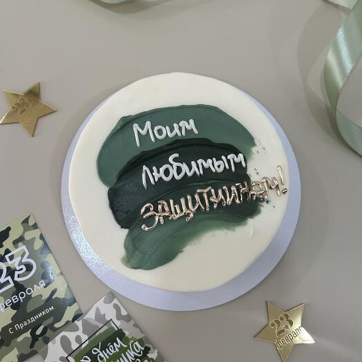 Бенто- торт Моим защитникам