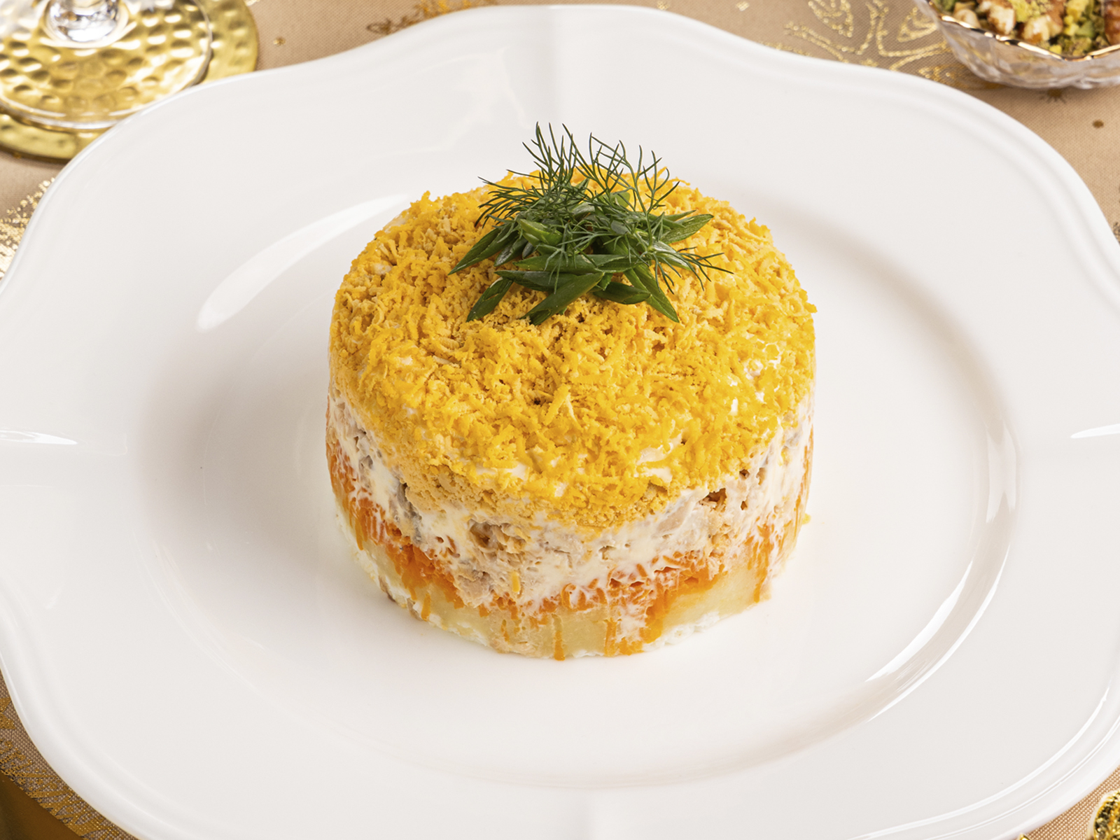 Салат мимоза