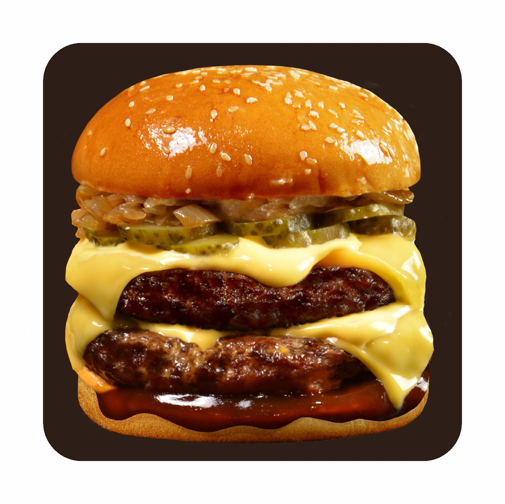 Двойной смеш бургер