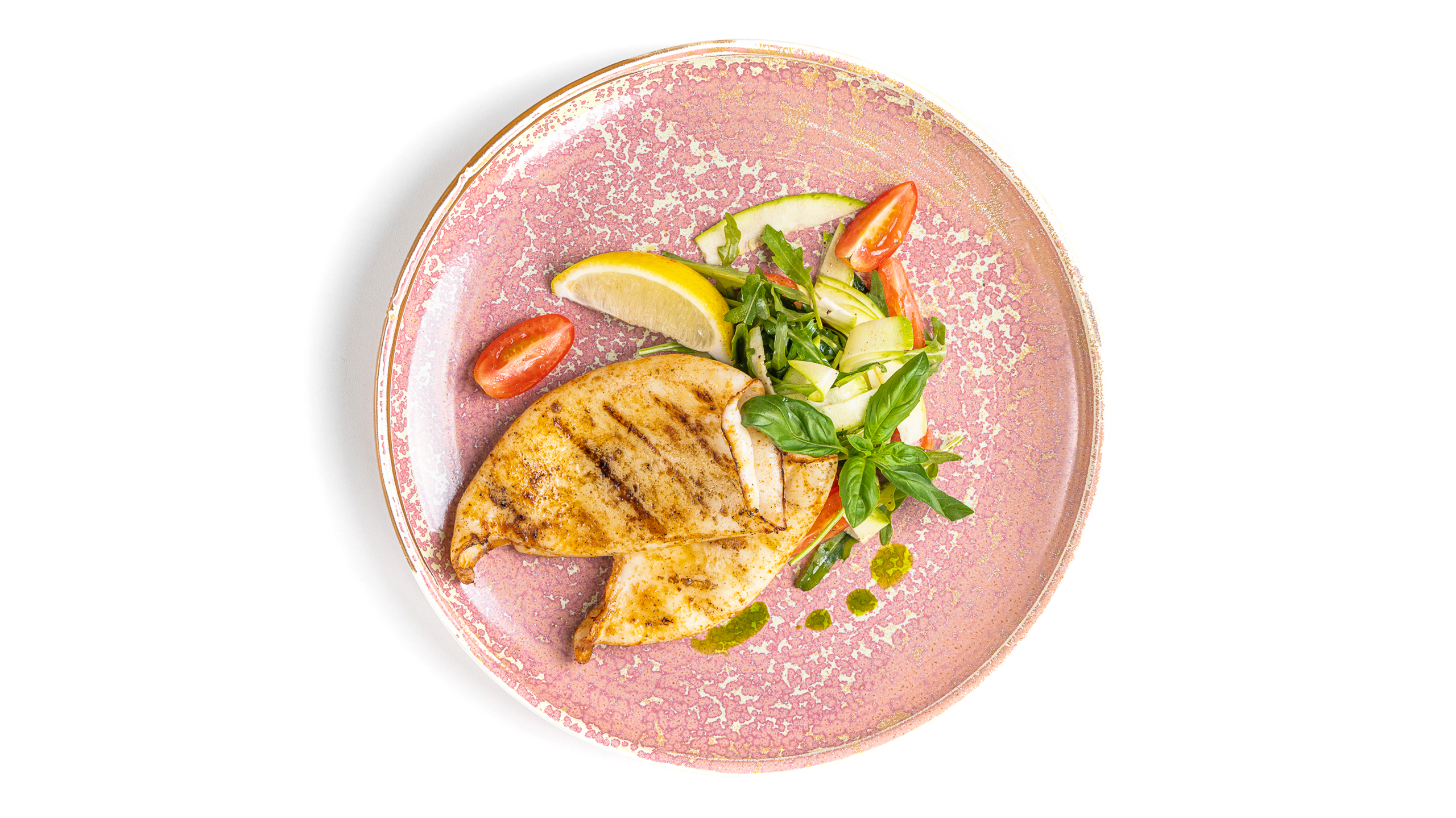 Кальмар на гриле