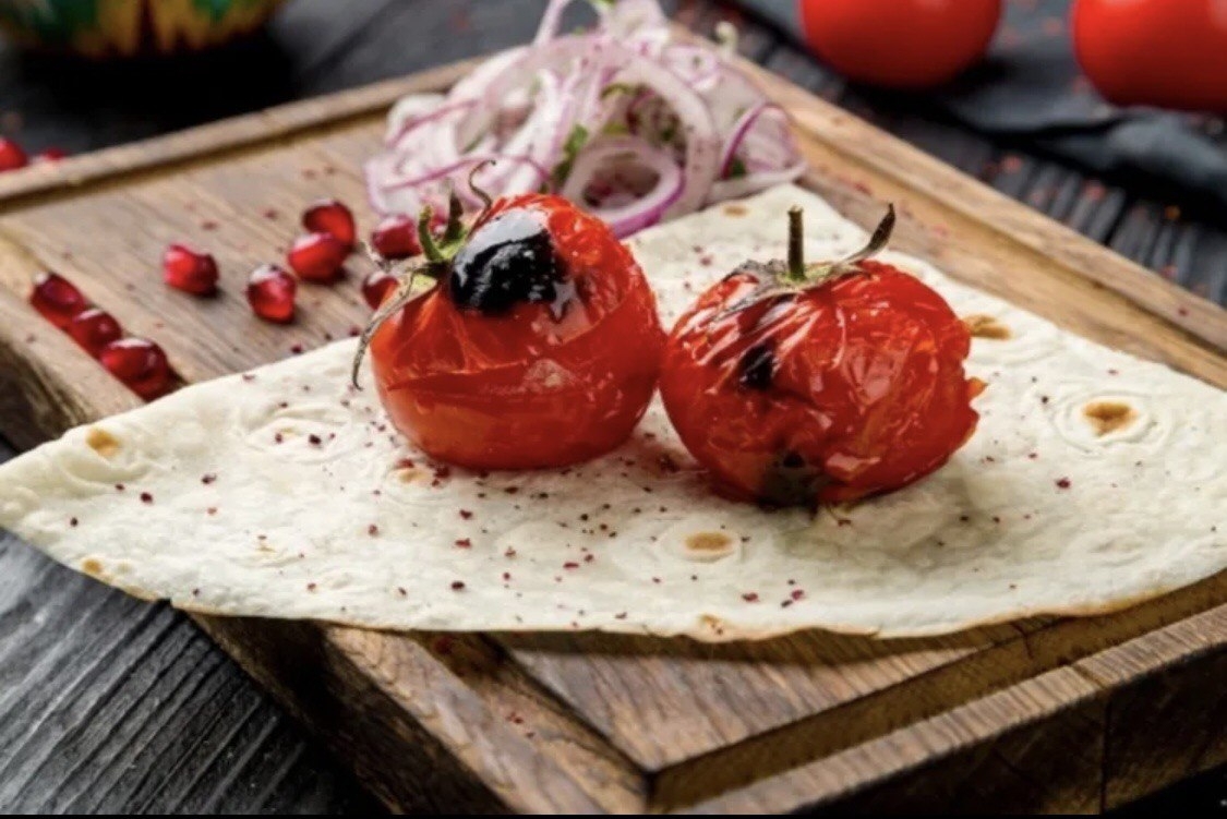 Помидоры на мангале