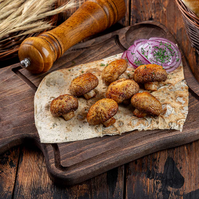 Шампиньоны на мангале (400гр)