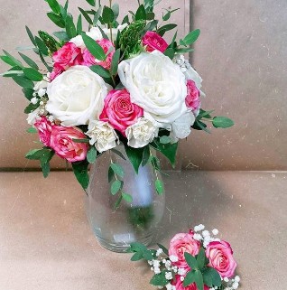 Букет невесты +Бутоньерка