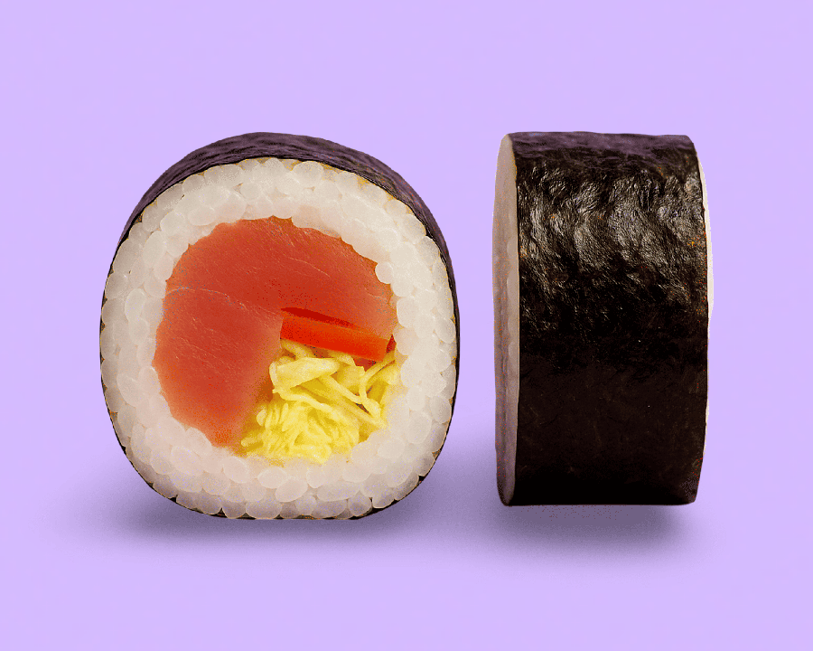 Тунец с соусом спайси