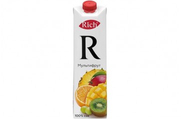Сок RICH мультифрукт 1 л