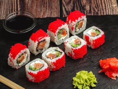 Саке Калифорния Ролл 