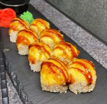 Запеченный с крабом в кунжуте Max