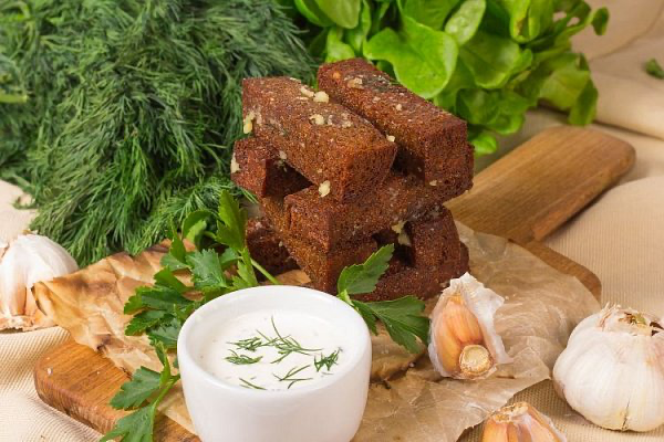 Чесночные гренки