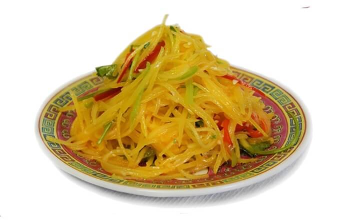 Салат с картофелем по-Сычуаньски