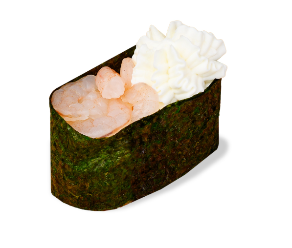 Суши сливочная креветка