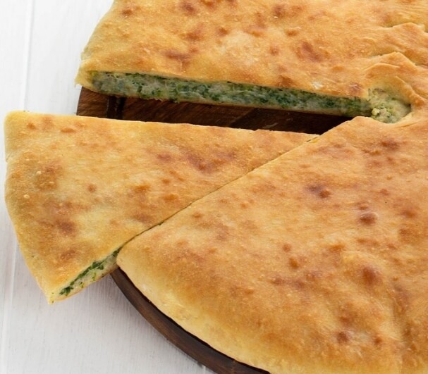 Осетинский пирог с кур.шпин. и сыром