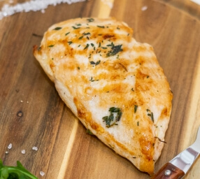 Стейк из куриной грудки