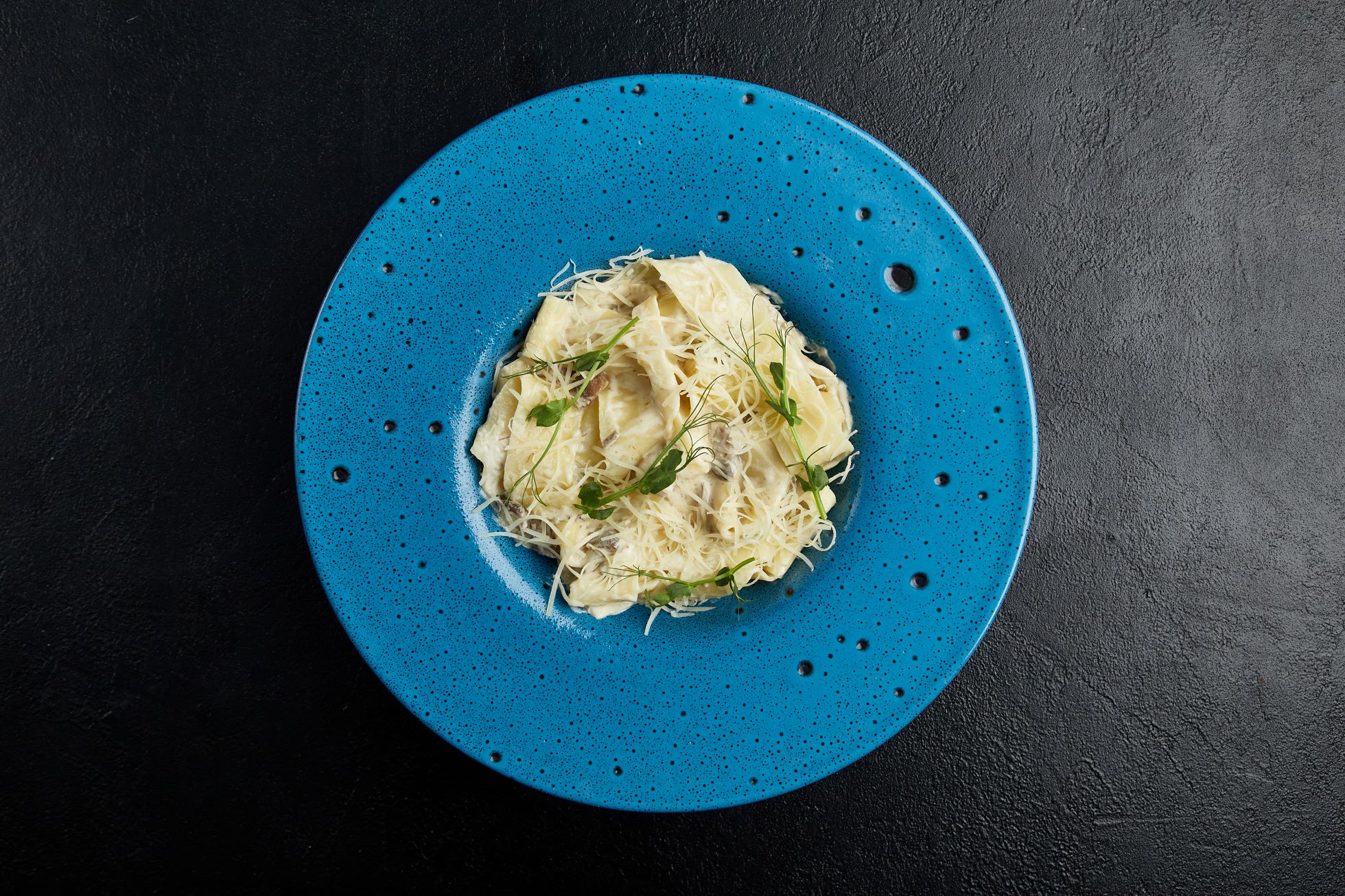 Паста Фетучини с грибами