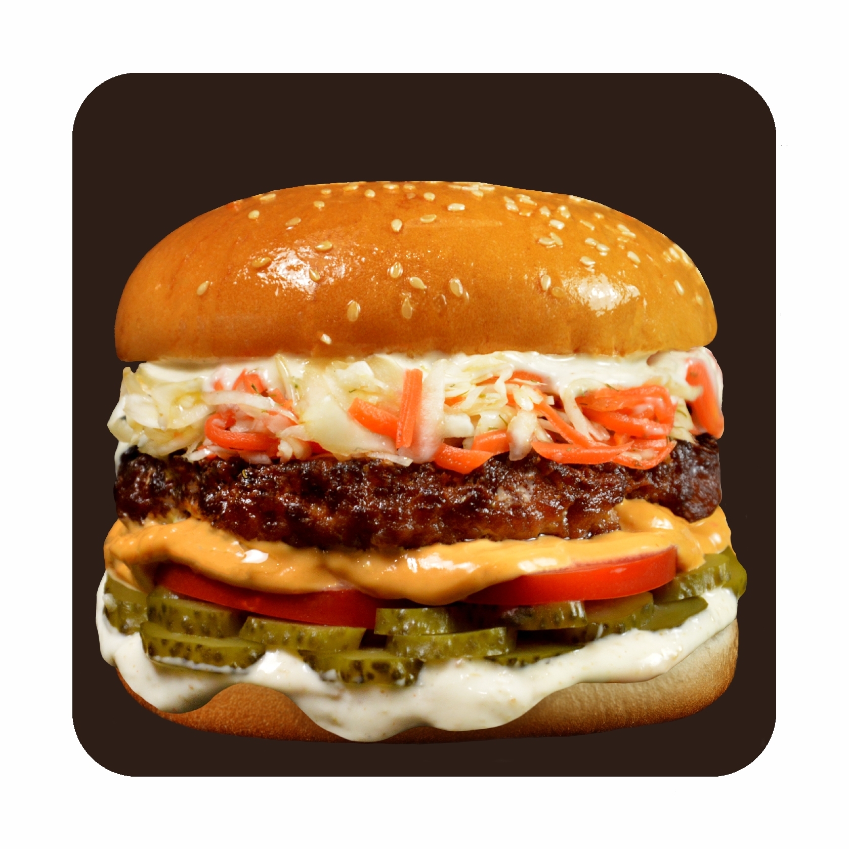 Бургер с коул слоу