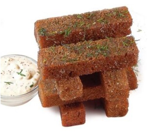Гренки с чесноком