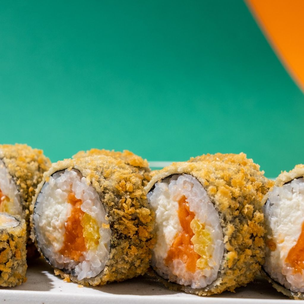 Темпура с лососем