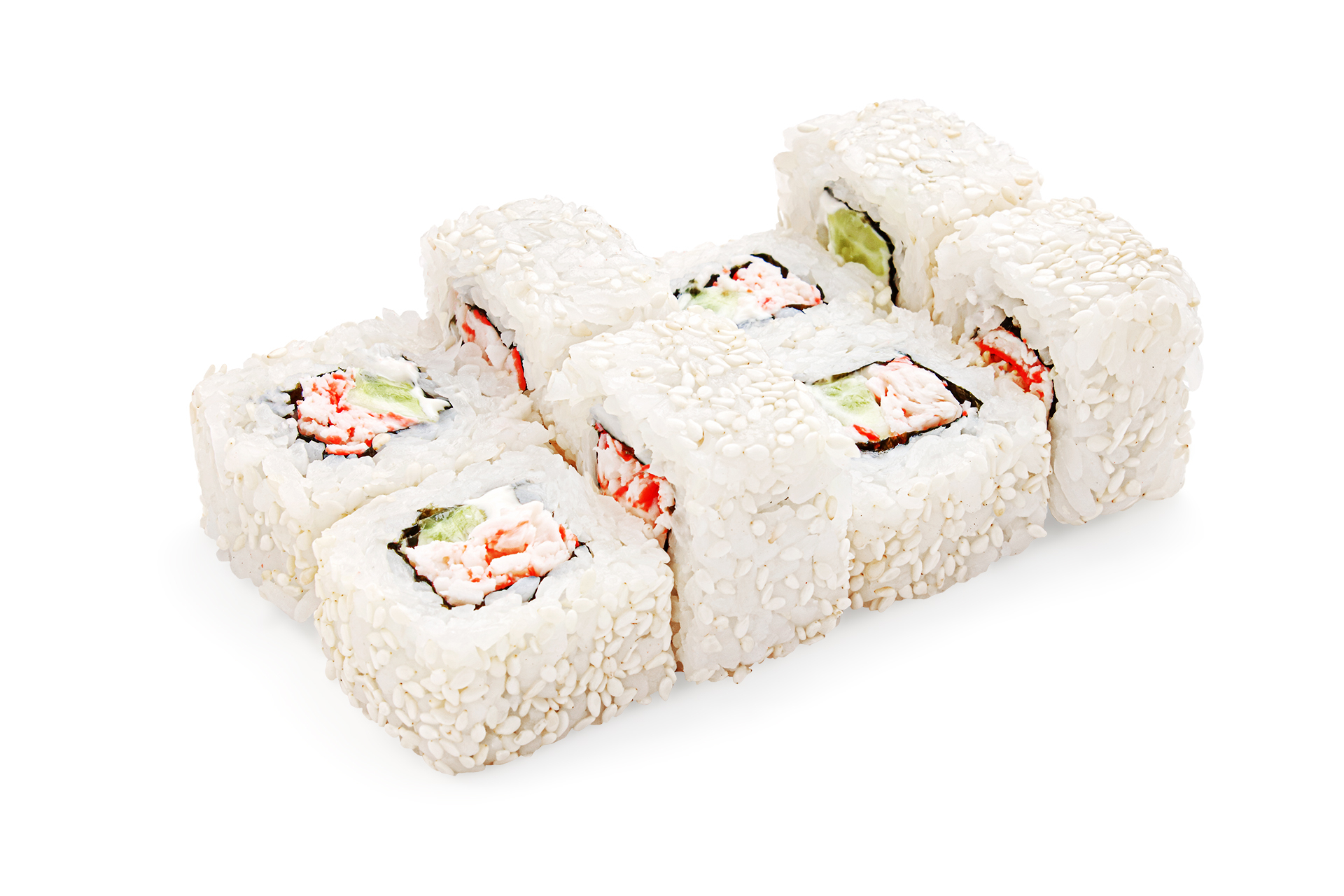 Ролл Калифорния Кунжут