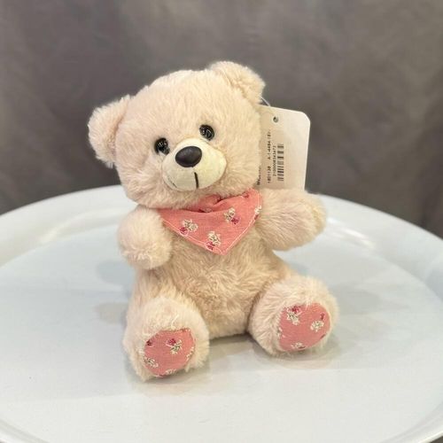 Мягкая игрушка Мишка с косынкой, 18 см