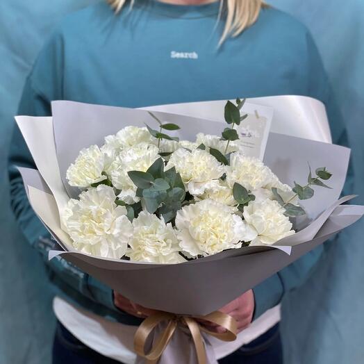 Белые диантусы